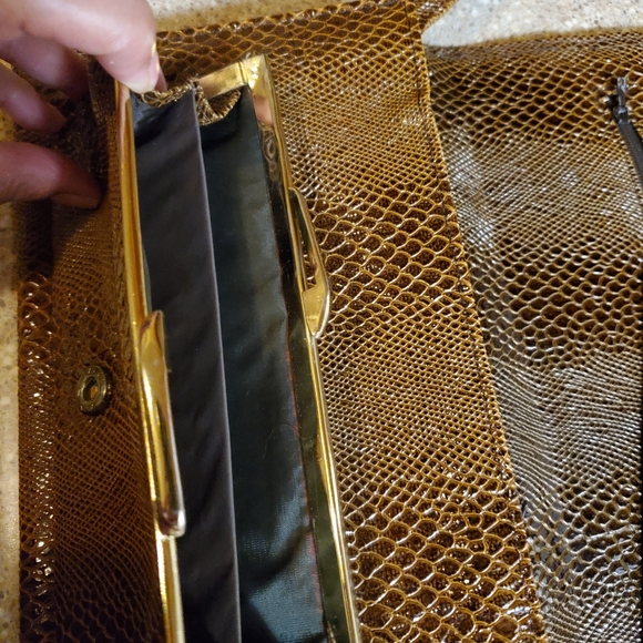 EUC Animal Print Clutch & Check book Wallet 2for - Picture 12 of 13